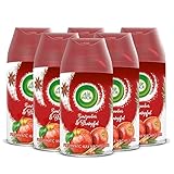 Air Wick Freshmatic Max Raumspray – Nachfüller für den Air Wick Freshmatic Max – Duft: Zimtzauber und Bratapfel – 6 x 250 ml Nachfüller Raumduft und Lufterfrischer