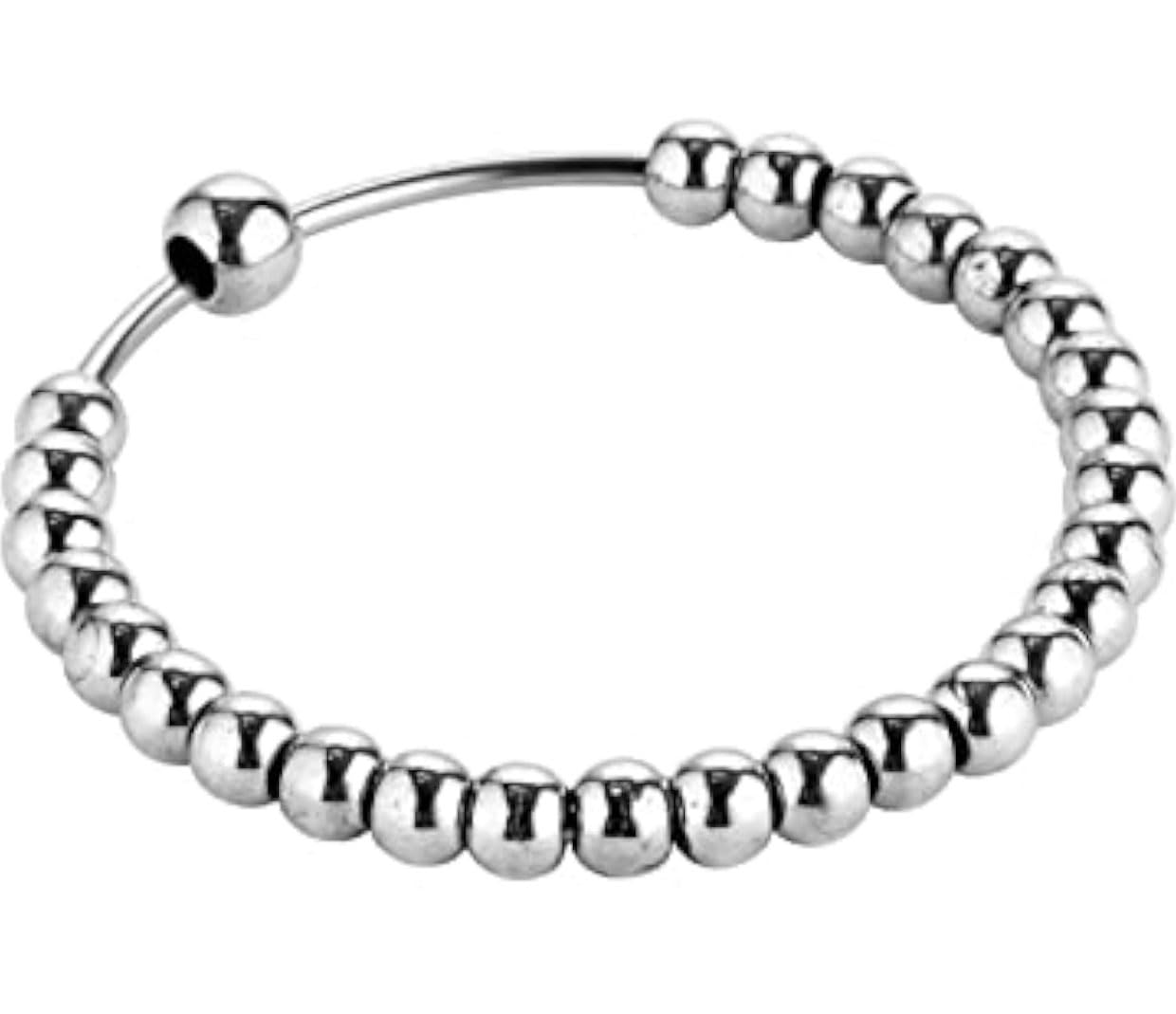 Fuschianet Simran Beads Sikh Kada for Men and Women, symbol of brotherhood, strength, positivity & faith- 1 Piece