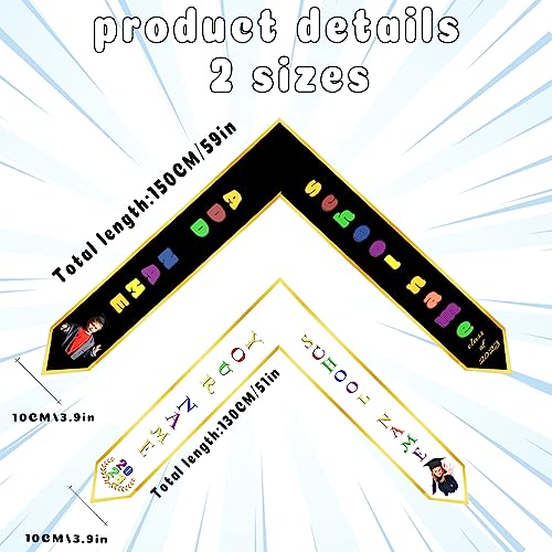 Custom Preschool Graduation Stole,kindergarten Stoles for graduation 2023, Kids Pre Graduate Decorations Sash2