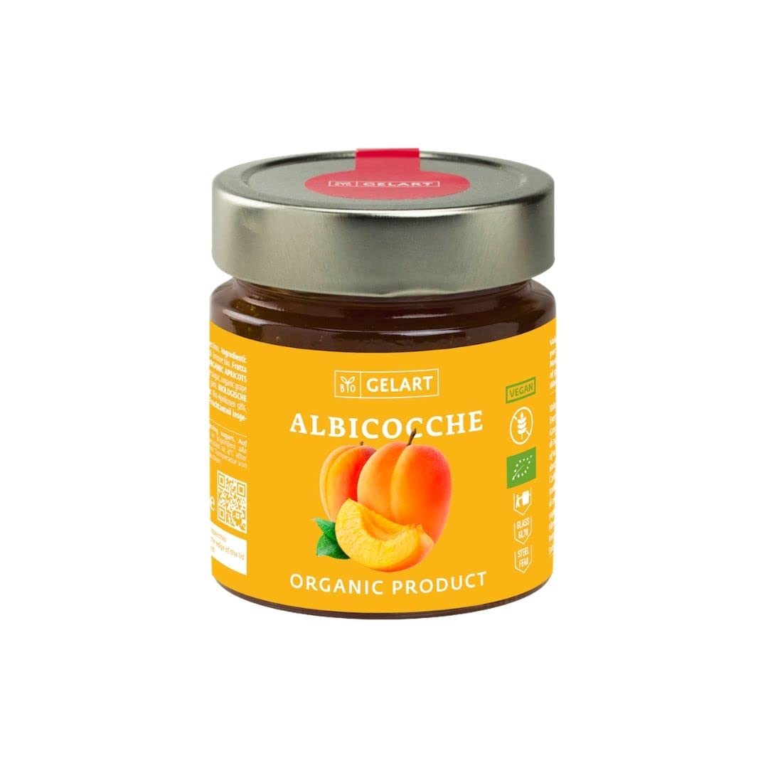 Biogelart Organic Apricot Jam 300G
