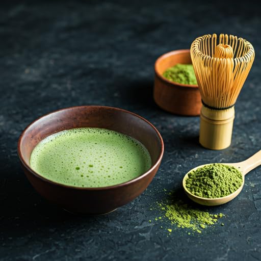 Miniatura 6 de Kitsune Matcha  Polvo de té verde matcha ceremonial prémium  Auténtico japonés  Cosecha de primavera de la región del Yame  1 oz  28 g