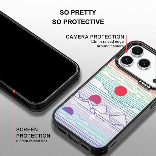 Coque iPhone 17 Pro transparent noir antichoc compatible MagSafe bouton caméra - 4