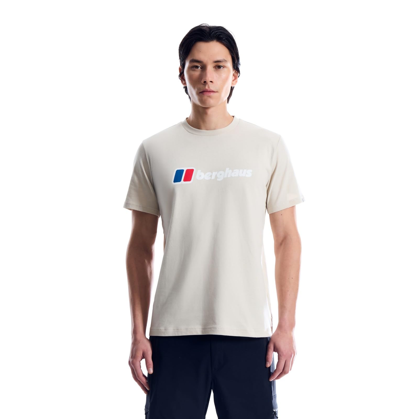 Berghaus Men's Classic Logo T-Shirt Stone Large
