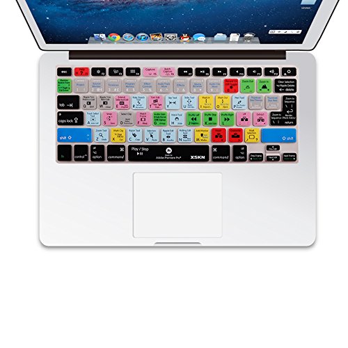 Adobe Premiere Keyboard Silicone Skin Cover For Macbook Air 13, Pro 13, 15, 17 And Wireless Keyboard #TOP1