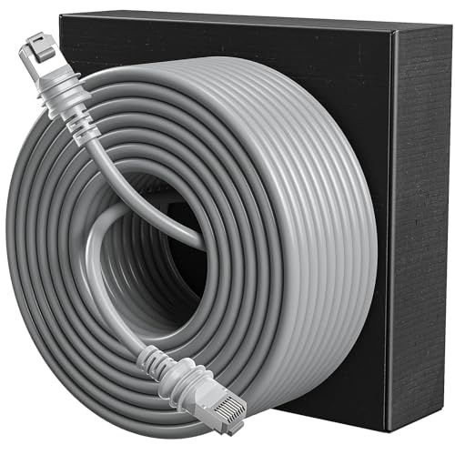 Txtcu Starlink Gen 3 Cable 25M Waterproof Starlink Cable Extension for Starlink Standard Actuated Gen 3 / Satellite V3 Replacement Starlink Ethernet Cable Gen 3