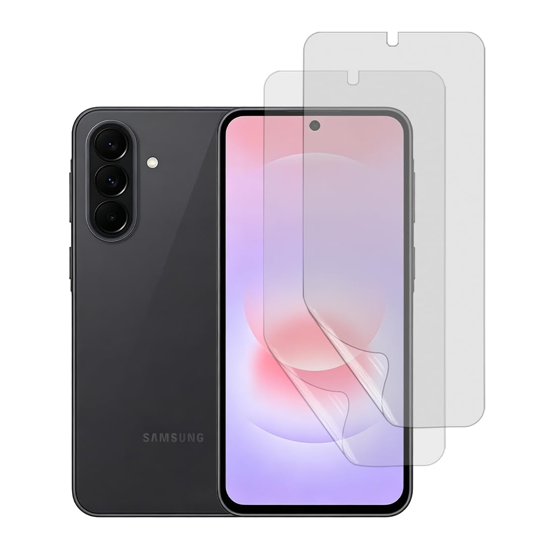 Matowa folia hydrożelowa do Samsung Galaxy A36/A37/A56, antyrefleksyjna folia ochronna na wyświetlacz, ochrona przed odciskami palców, miękka folia ochronna TPU, odporna na zarysowania i bez