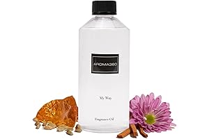 Aroma360 My Way Fragrance Oil Blend | Lush Sandalwood Hotel Inspired Scent for Waterless Diffuser