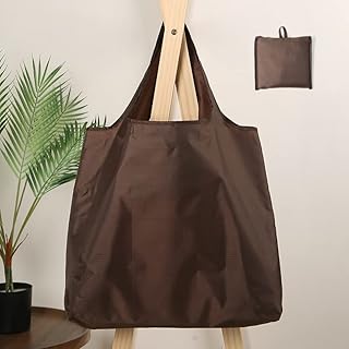 Large Foldable Reusable Shopping Bag Waterproof Tote Bag Bulk Nylon 50LBS Storage Pouch Kitchen Reusable Grocery Bag