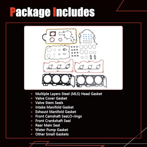 Image of AUCERAMIC HS9293PT-2 MLS Full Head Gasket Set Fit for Ford Explorer Sport Trac /Ranger /Explorer /Mazda B4000 / Mercury Mountaineer