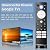 Replacement Remote for Hisense TV, Compatible with Hisense Google TV 4K UHD QLED Mini-LED Quantum ULED Series, 2-Year Warranty