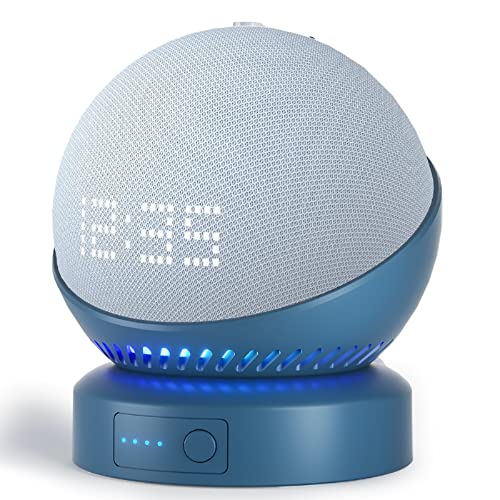 Liboer Battery Base for Echo d0t 5th Generation Portable Echo D0t 4th Generation and Homepod Mini...