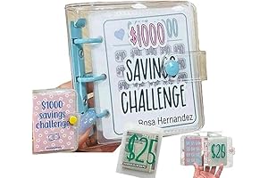 Savings Binder L: Your Ultimate $1000 Savings Companion