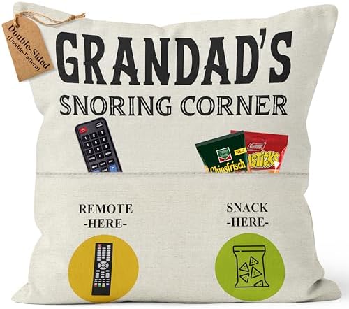 Yontree 50th Birthday Cushion Cover - Double-Sided Throw Pillow Cover For Women And Men, 45x45 CM, 50th Birthday Decorations