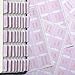 Mr. Pen- Bible Tabs, 75 pcs, Soft Pink, Bronze Foil Lettering, Laminated Bible Tabs for Women and Men