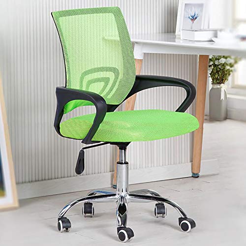 Silla de oficina ergonómica de malla con altura ajustable y soporte de respaldo alto para juegos, trabajo de computadora y uso en conferencias