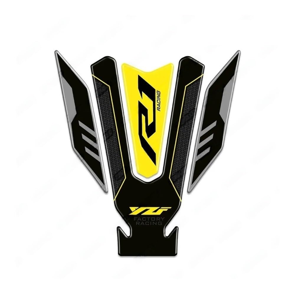 Motorcycle Fuel Tank Pad Stickers Tank Protector Decals for Ya&maha YZF R1 R1M YZFR1 2015-2023 Tanks Pad Protector