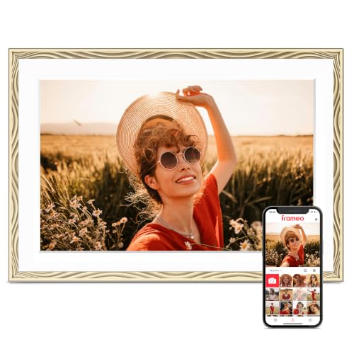 Digital Picture Frame Frameo 10.1 Smart WiFi Digital Photo Frame 32GB
