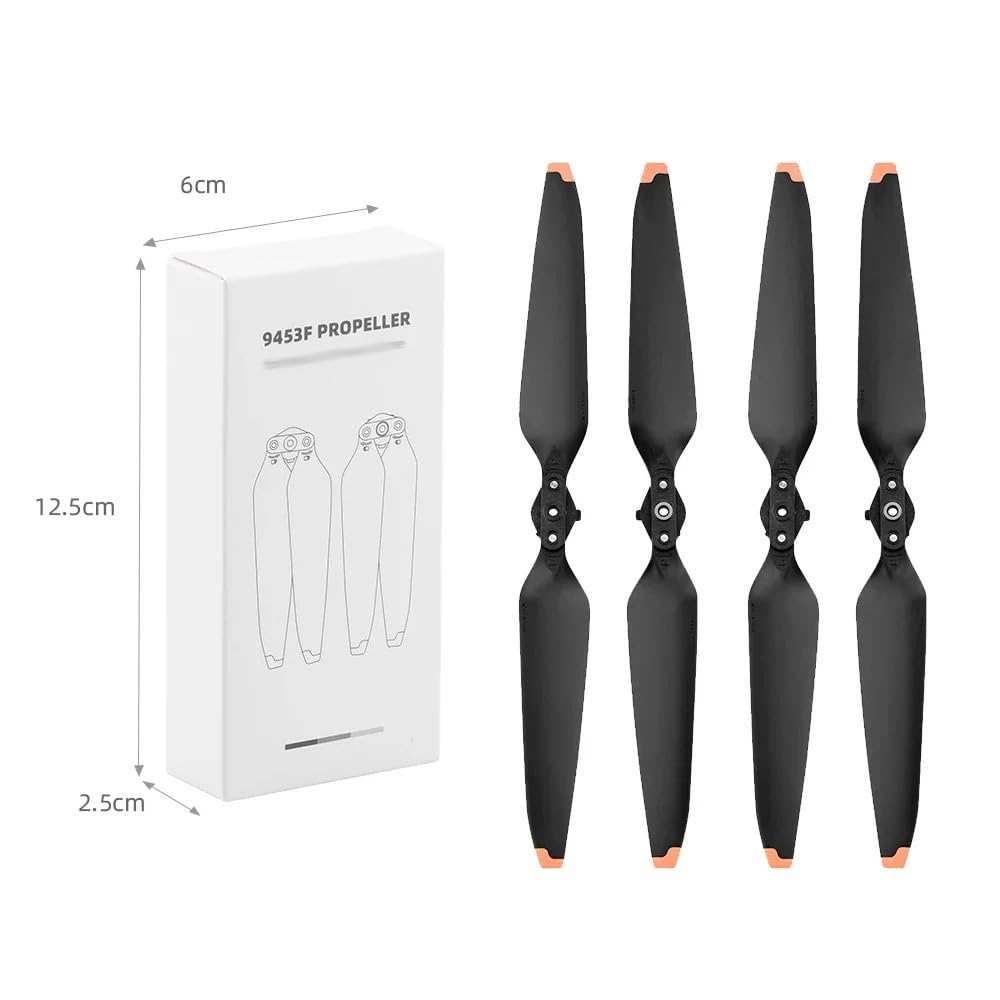Eliche compatibili con Mavic 3/3 Pro/3 Classic Pale dell' a sgancio rapido Ventilatori ad ala pieghevole Pezzi di ricambio Accessorio drone Sostituire la parte(4 pairs)