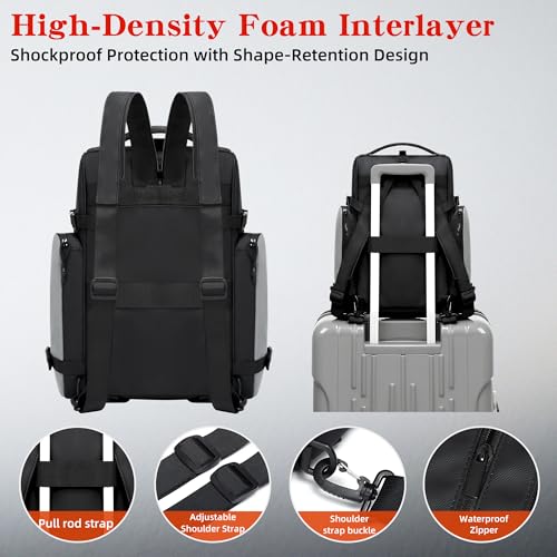 19L Reflective Bike Rack Bag Water Resistant Cycling Pannier