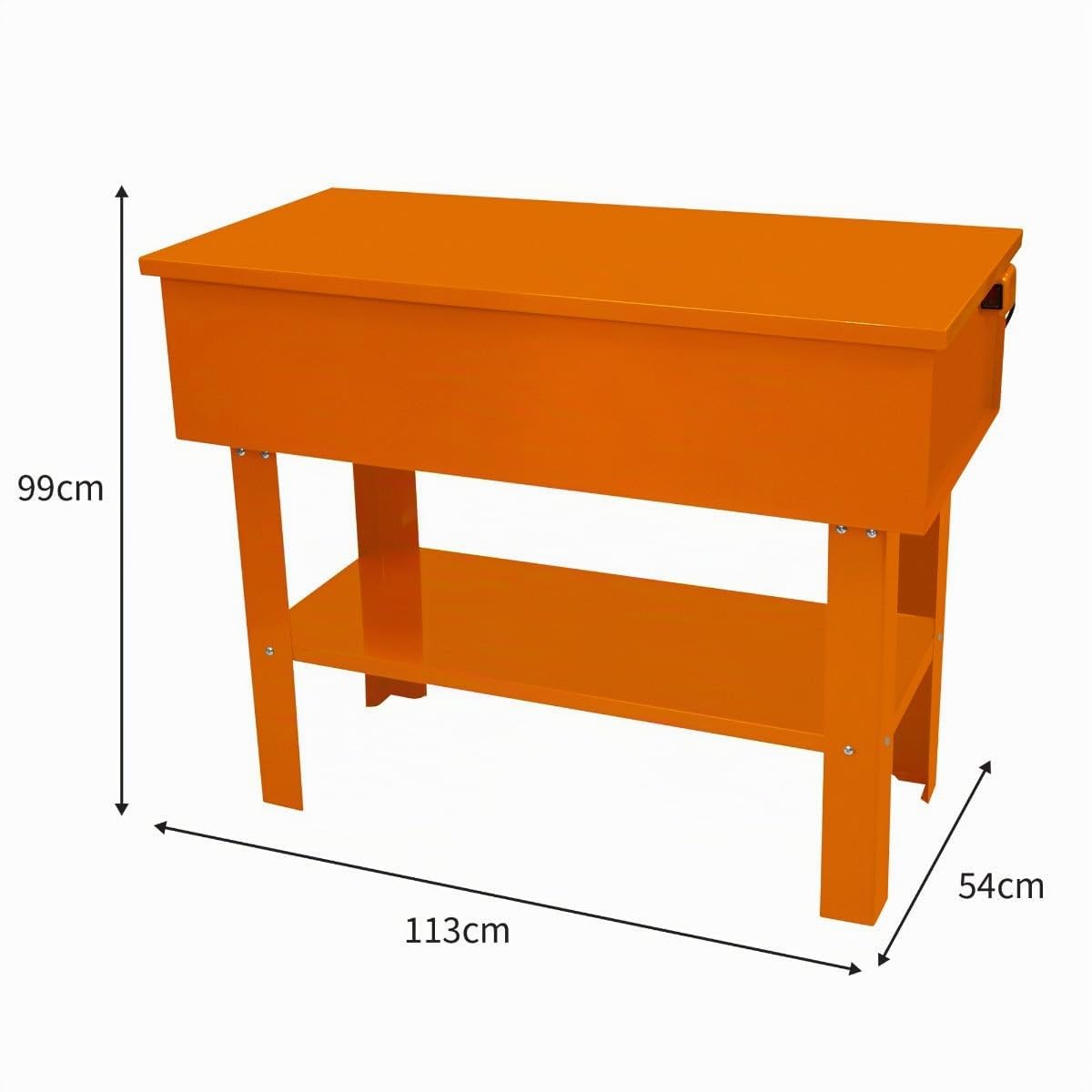 Lavadora de Piezas 180L 40 Galones Limpiador Limpieza Lavado Garaje Taller Mecánico Manguera Flexible con Estante Extraíble Lavapiezas Banco Herramientas Taller Tanque Máquina de Lavar Piezas Taller