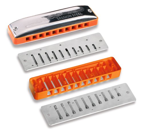 C.A. Seydel Seydel Blues Session Harmonica en acier majeur avec guide d’apprentissage - Les Beatles, Paul McCartney, John Lennon, RIngo Starr, George Harrison C.A. Seydel Seydel Blues Session Harmonica en acier majeur avec guide d'apprentissage – Image 4