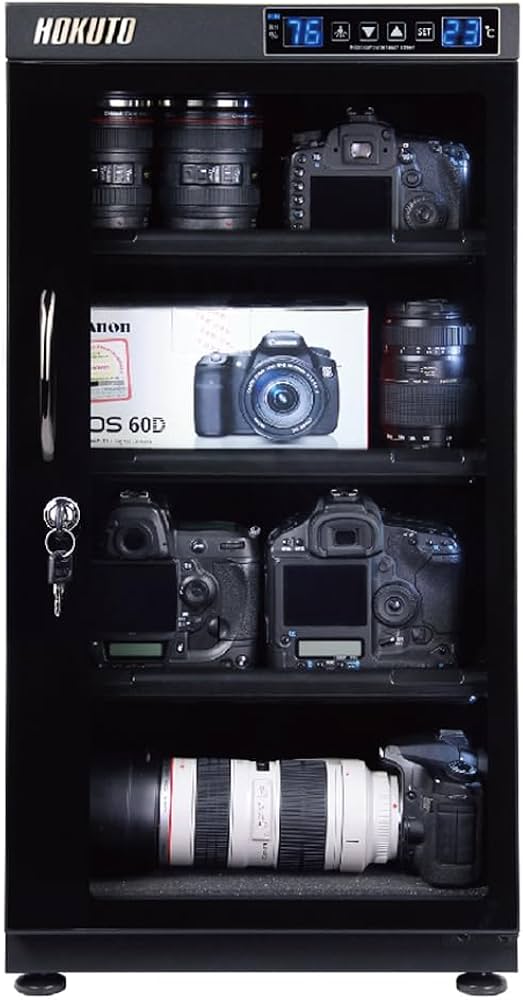 HOKUTO 防湿庫・ドライボックス HB-102EM100L 【超美品】 Amazon | HOKUTO 防湿庫・ドライボックス HB-102EM HBシリーズ