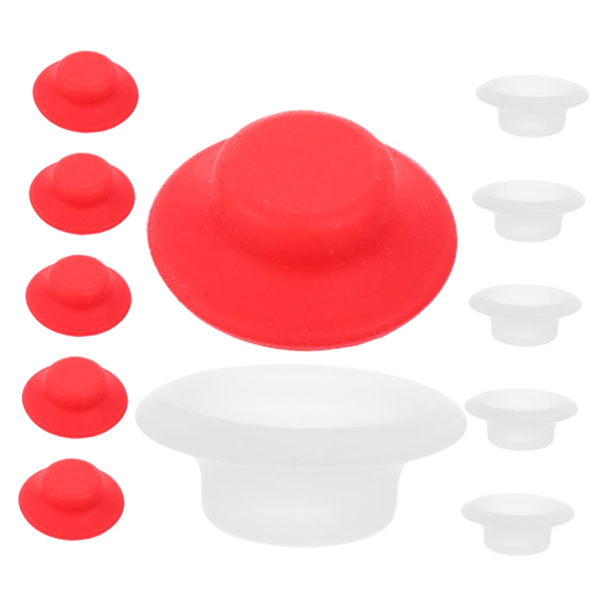 Unomor 12pcs Leak Bottle Seal Gaskets for Swing Top Bottles Easy to Clean and Use Versatile Replacement Caps for Wine Juice and Soda Sturdy Material and Options