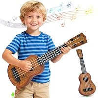 YEZI Kids Toy Classical Ukulele Guitar Musical Instrument, Maroon