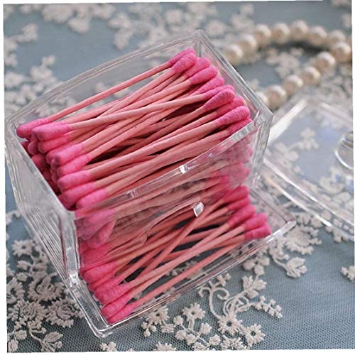 Cotton Buds Dispenser Acrilico trasparente sfere