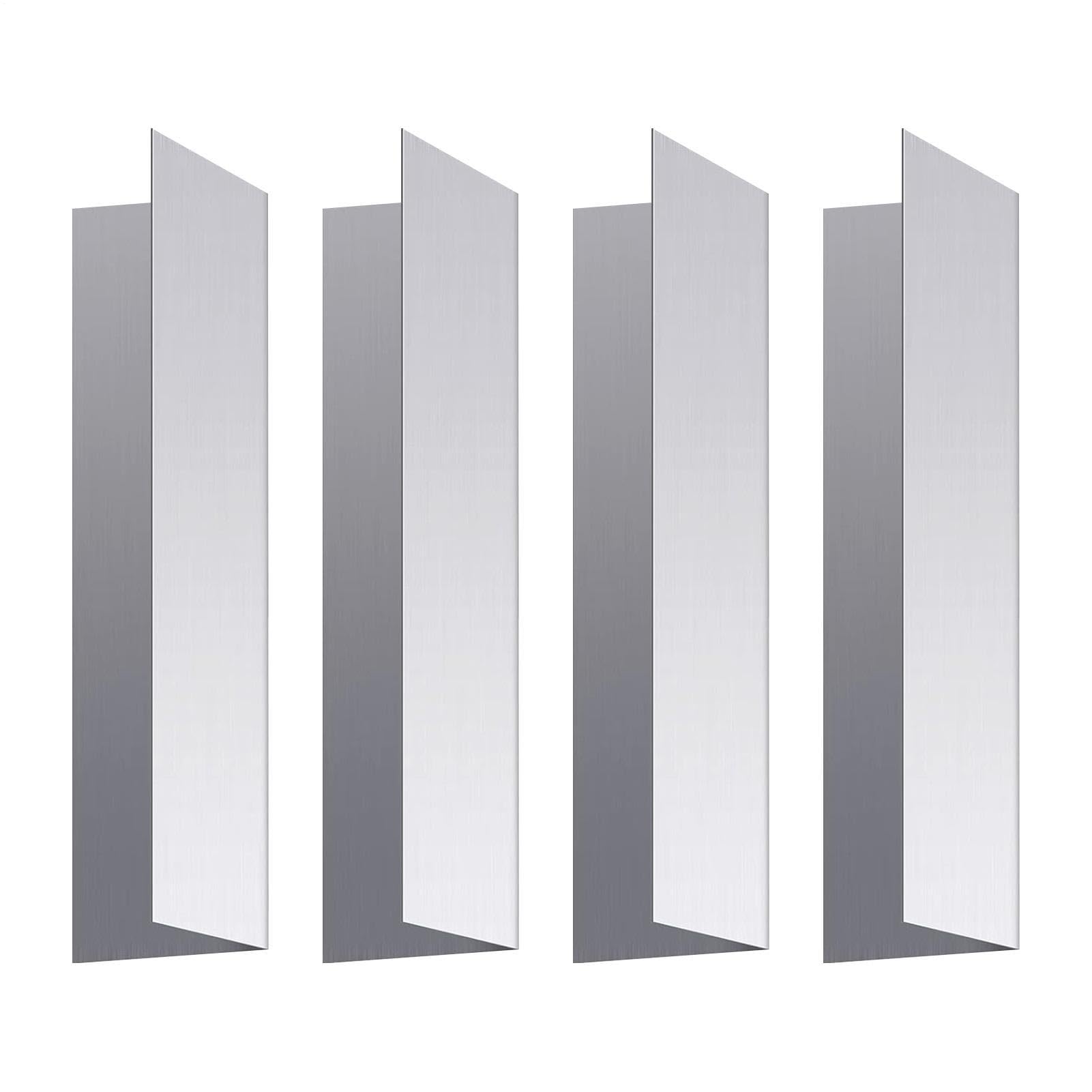 Sello para puerta de garaje antimasticación con 4 protectores y cinta