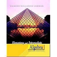 Elementary and Intermediate Algebra Value Pack