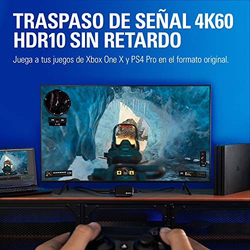 Elgato-HD60-S-Tarjeta-de-captura-captura-a-1080p60-HDR10-traspaso-sin-retardo-4K60-HDR10-latencia-ultrabaja-PS5-PS4Pro-Xbox-Series-XS-Xbox-One-XS-USB-30
