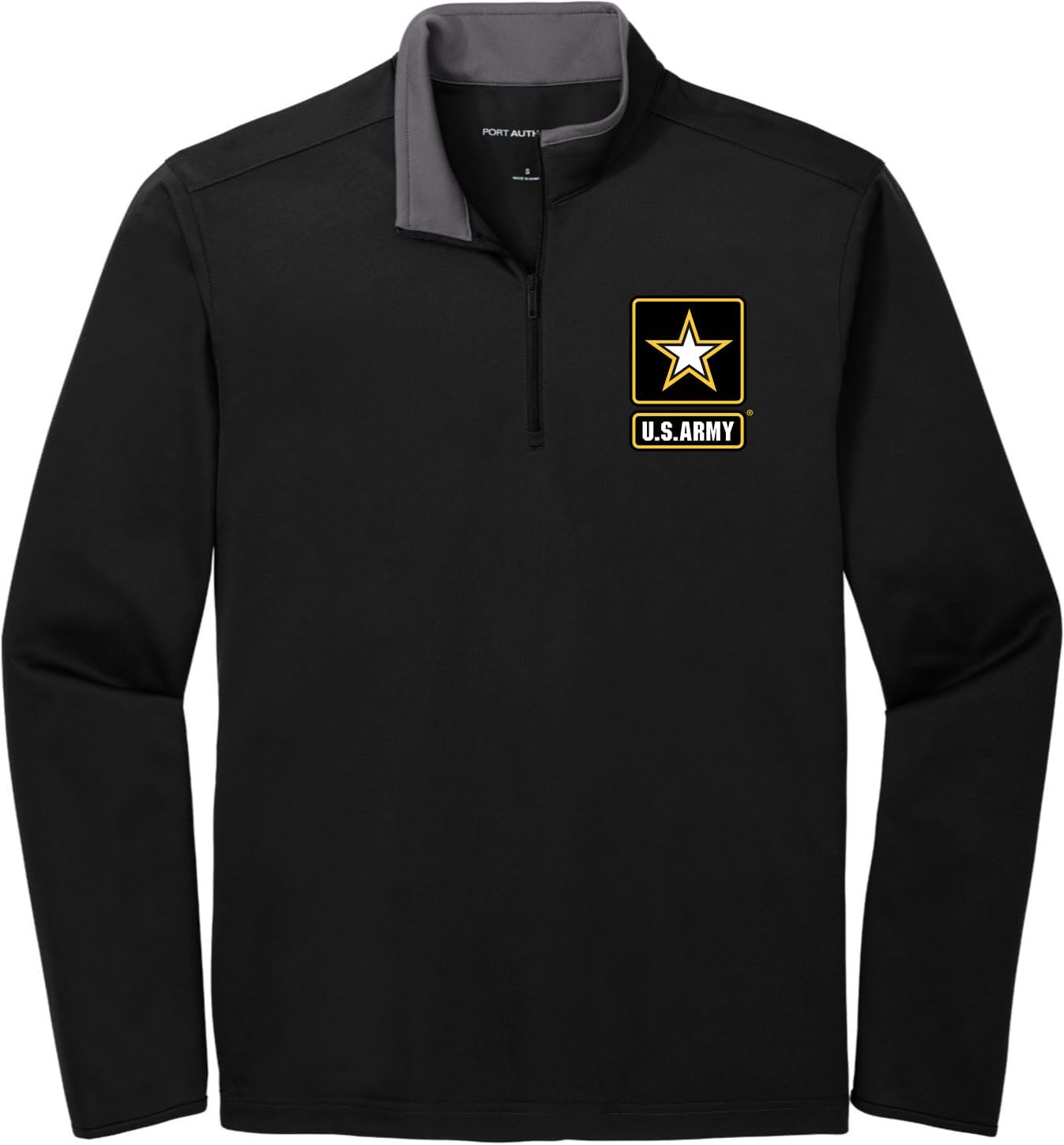 US Army 1/4 Zip Silk Touch Performance Shirt