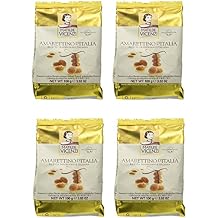 Vicenzi " Amarettino d Italia" Amaretti Cookies 3.52 Ounce 100gr Packages Pack of 4 [ Italian Import ]