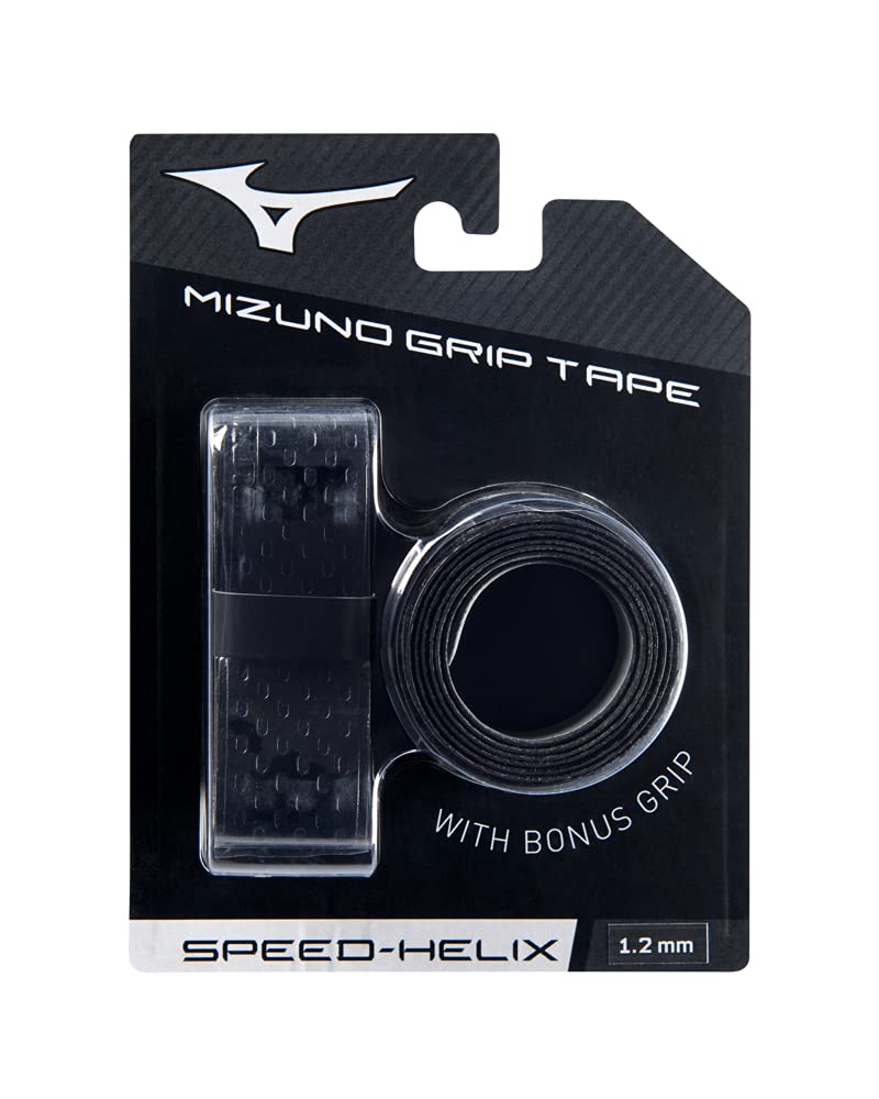Mizuno Taśma Speed Helix Bat Grip (2-pak), 1,75 mm, czarna