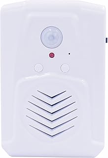 Christmas Motion Sensor Detection Sound Box, USB MP3 Downloadable Christmas Speaker, Movement Detection for New Year Greeting Sound, Customizable MP3 File via USB, Front Door Entry Welcome Doorbell