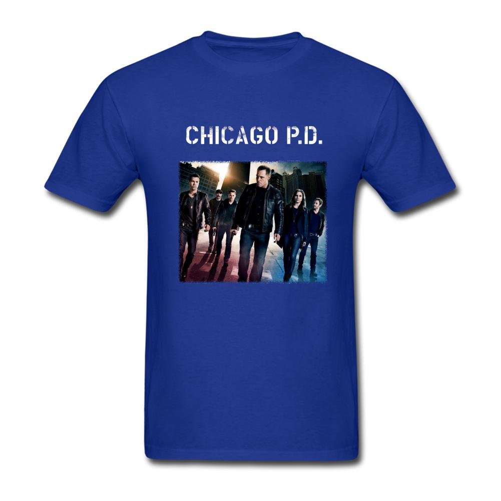 HLYWLP83 Men's Chicago P.D. T Shirts