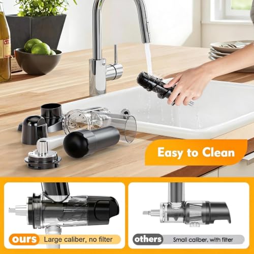 Fedowal Juicer Attachment for Kitchen aid Stand Mixers, Large Feed Chute - image 7