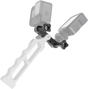Double Connection Mounting Vertical Bracket Adapter Compatible with GoPro Action Camera Photography Accessories