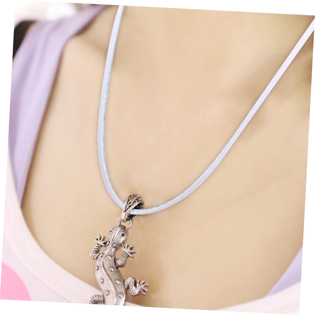 VILLCASE DIY Accessories Supplies Cowhide Leather Rope Jewelry Making Beading Cord