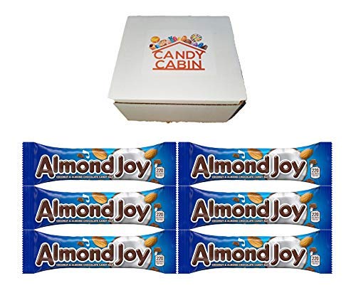 Chocolate Coconut 1.61 Oz Candy Bar, Multiple Pack Box Packaged by CANDY CABIN (6 Pack)