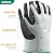 Kebada Foam Nitrile Coated Work Gloves, 3 Pairs Nylon Gloves with Grip, Ideal for Package Handling, Warehouse, Mechanic and Light Duty Construction, Small