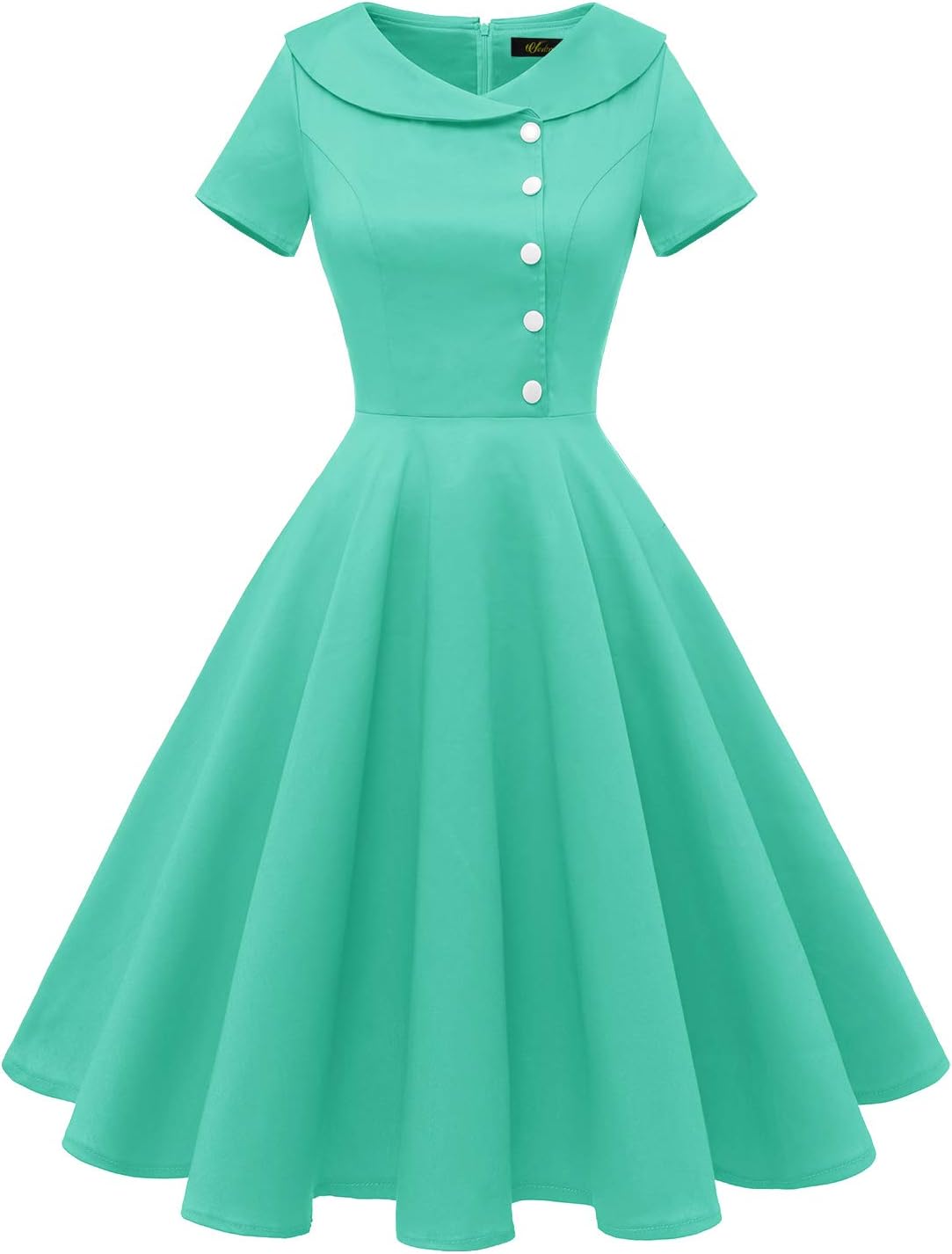 Wedtrend Women's 1950s Vintage Audrey Hepburn Style Cocktail Swing Dresses