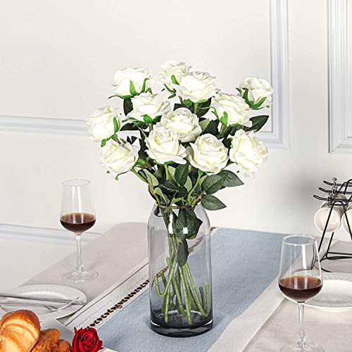 JOYHAZE 12 Pcs Artificial Roses - Image 4