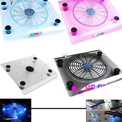 Base para portátil con ventilador grande LED 15" miniatura 5