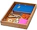 YBM HOME & Kitchen Bamboo Drawer Organizer Box 14