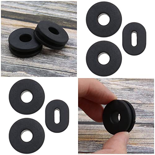 Be In Your Mind 12 Stück Seitendeckel aus Gummi für Motorrad, Öse, seitliche Panel, einfache Verkleidung, Distanzscheibe, Ersatz für GS125 GN125