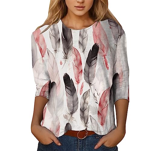 GFPGNDFHG Kurzarmpullover Damen Strick Hoddies/pullies Damen Lange Tshirts...