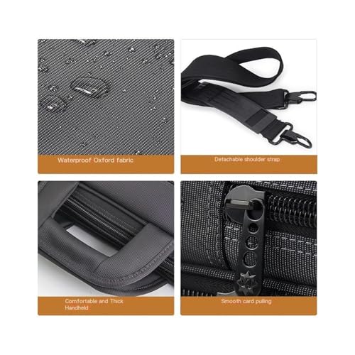 Conference Bag for Men, Crossbody Business Bag 14 Inch Laptop, Casual Shoulder Bag, Oxford Anti-Splash Briefcase4