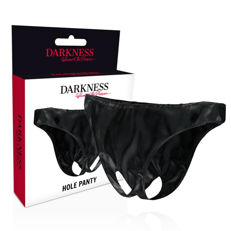 Darkness panties con abertura stretch et design ergonomique